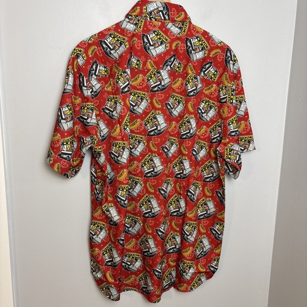 Dixxon Men's XL 'Sausage Fest' Party Blend Shirt Short Sleeve Button-Up NEW - Picture 10 of 13